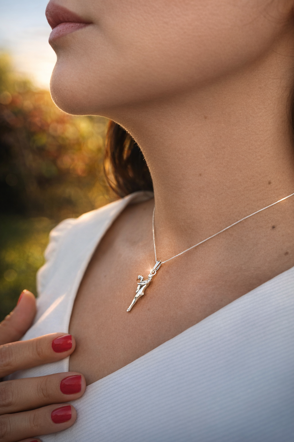 COLLAR ABRAZO ETERNO DE MAMÁ EN PLATA