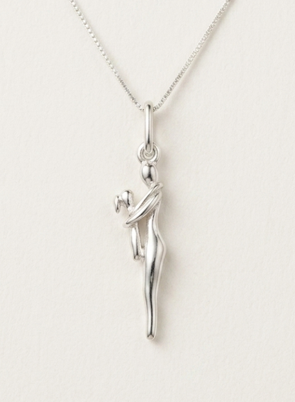 COLLAR ABRAZO ETERNO DE MAMÁ EN PLATA